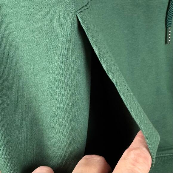 Dutch Bros Green Hoodie Sweatshirt Nightmare Before Coffee Pullover Size M NWOT - Picture 4 of 10